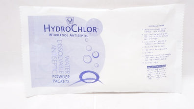 HydroChlor Whirlpool Antiseptic 50g, Water Dissolvable Powder Packets (x)